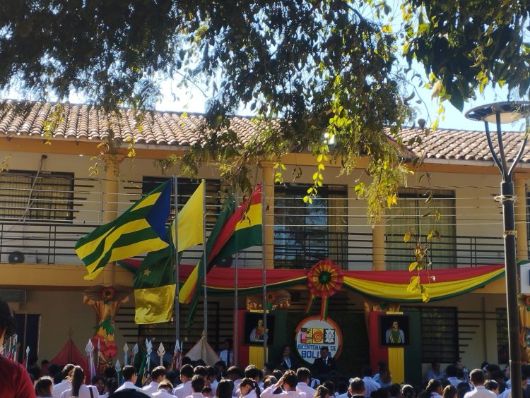 IPELC - ILC BAURE. LA NACIÓN BAURE RINDE HOMENAJE A NUESTRA QUERIDA PATRIA BOLIVIA EN SU BICENTENARIO