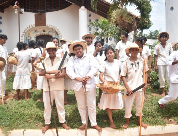 Actividades del ILC-GWARAYU en la celebración del Día de la Tradición en el Distrito de Urubicha