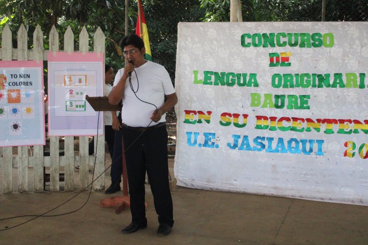 ILC-BAURE - IPELC, CONCURSO ESTUDIANTIL EN LENGUA ORIGINARIA BAURE: POESÍAS Y CONOCIMIENTOS BÁSICOS DE  LA LENGUA BAURE