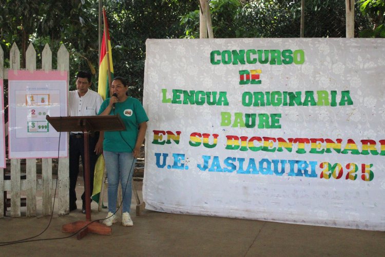 ILC-BAURE - IPELC, CONCURSO ESTUDIANTIL EN LENGUA ORIGINARIA BAURE: POESÍAS Y CONOCIMIENTOS BÁSICOS DE  LA LENGUA BAURE