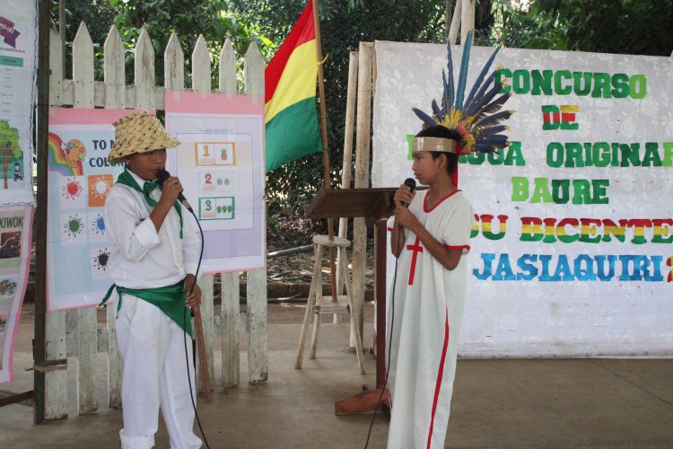 ILC-BAURE - IPELC, CONCURSO ESTUDIANTIL EN LENGUA ORIGINARIA BAURE: POESÍAS Y CONOCIMIENTOS BÁSICOS DE  LA LENGUA BAURE