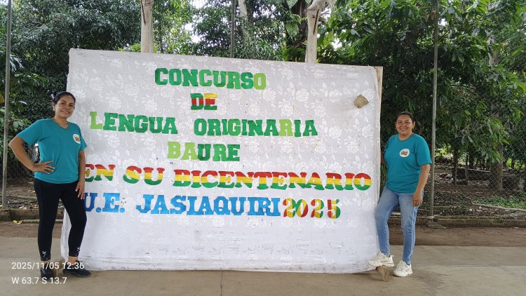 ILC-BAURE - IPELC, CONCURSO ESTUDIANTIL EN LENGUA ORIGINARIA BAURE: POESÍAS Y CONOCIMIENTOS BÁSICOS DE  LA LENGUA BAURE