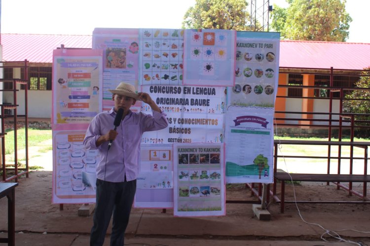 ILC-BAURE - IPELC, CONCURSO ESTUDIANTIL EN LENGUA ORIGINARIA BAURE: POESÍAS Y CONOCIMIENTOS BÁSICOS DE LA LENGUA BAURE