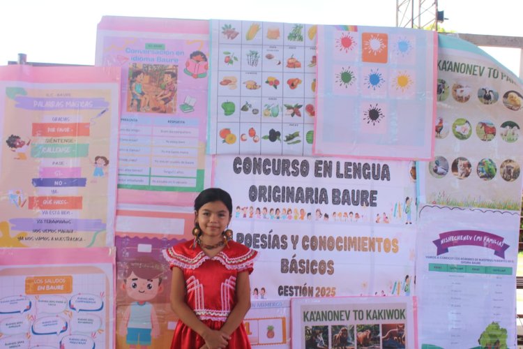 ILC-BAURE - IPELC, CONCURSO ESTUDIANTIL EN LENGUA ORIGINARIA BAURE: POESÍAS Y CONOCIMIENTOS BÁSICOS DE LA LENGUA BAURE