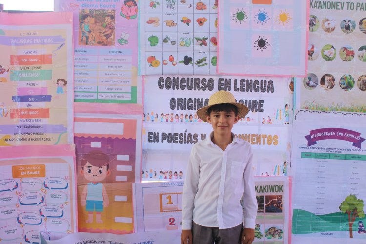 ILC-BAURE - IPELC, CONCURSO ESTUDIANTIL EN LENGUA ORIGINARIA BAURE: POESÍAS Y CONOCIMIENTOS BÁSICOS DE LA LENGUA BAURE