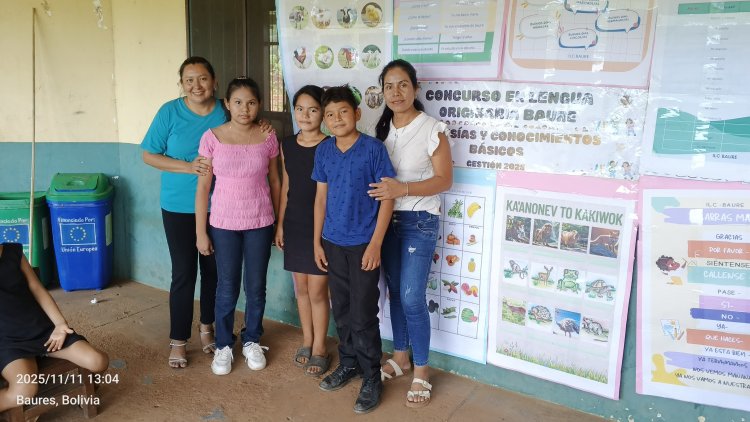 CONCURSO ESTUDIANTIL EN LENGUA ORIGINARIA BAURE: POESÍAS Y CONOCIMIENTOS BÁSICOS DE LA LENGUA BAURE, U.E LA ALTAGRACIA