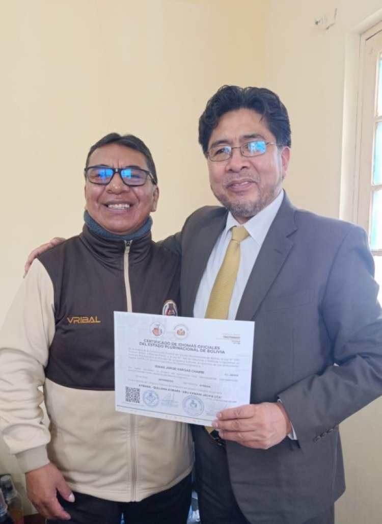 El TDJ de La Paz y el ILCNA IPELC coordinan acciones para la normalización de la lengua aymara en el ámbito judicial